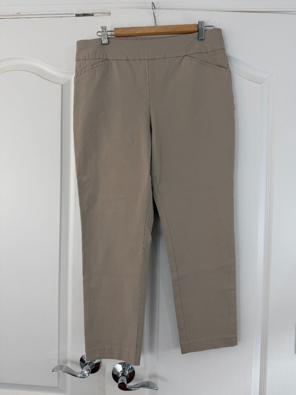 Chicos Pants Size 2.5 (14) Taupe 3044